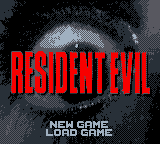 Resident Evil (prototype) Title Screen